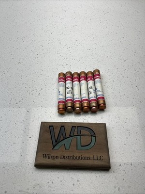 (Lot Of 6) Trionic Ferraz Shawmut TRS3-1/2R ,3.5A,Class RK5 600 VAC/DC, Fuses