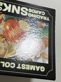 Gamest Collection SNK Neo Geo Trading Cards Official Binder w/ 121 Cards Japan