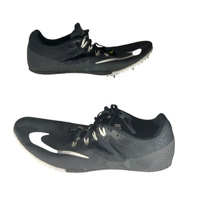 Nike Zoom Rival S 8 Track Spikes 13 Black White Sprint Racing Cleats 806554-001