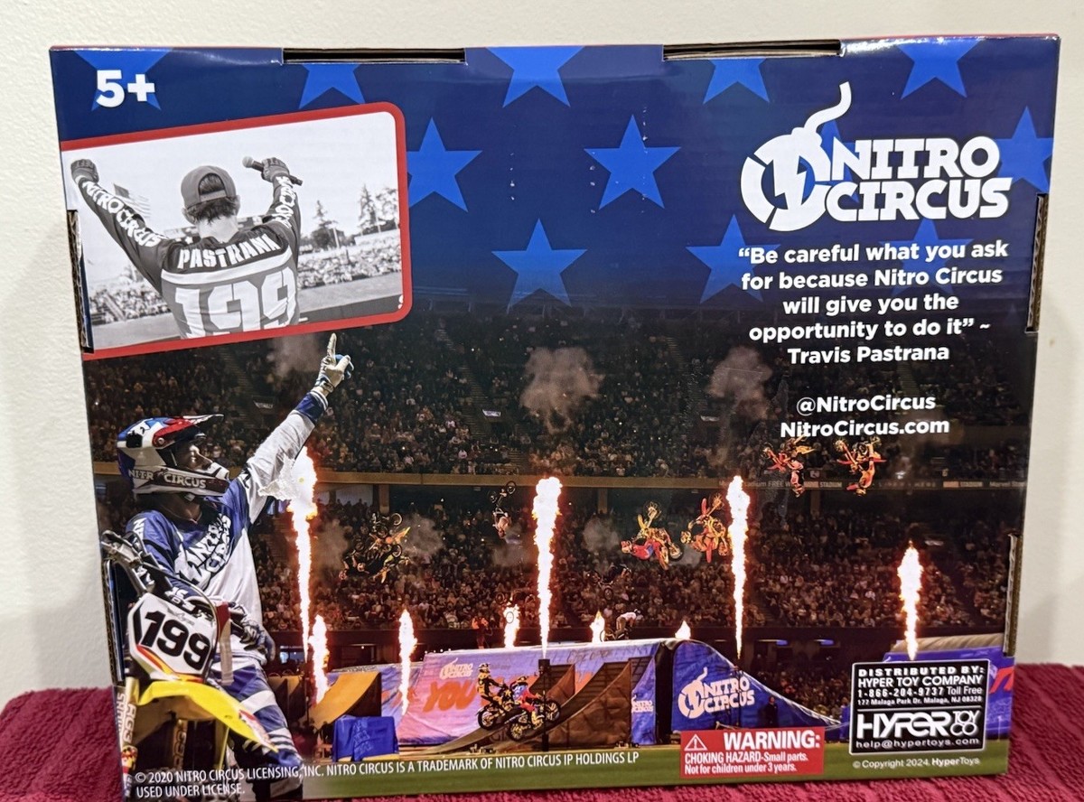 (未使用･未開封品)Travis Pastrana&#39;s Nitro Circus [DVD] Nitro Circus Presents Travis Pastrana's Action Figures