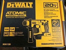 New Dewalt DCH172B 20 Volt Max Atomic Brushless 5/8” SDS Rotary Hammer (NIB)