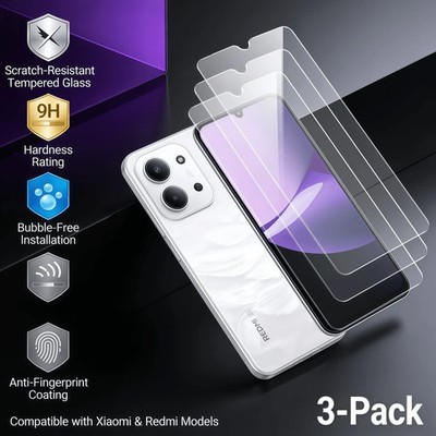 3er Pack: Ultra dünne HD gehärtete Glasscheibe Displayschutzfolie für Billig24