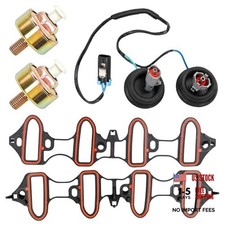 Dual Knock Sensors with Wiring Harness and Intake Sensors Harness Gasket