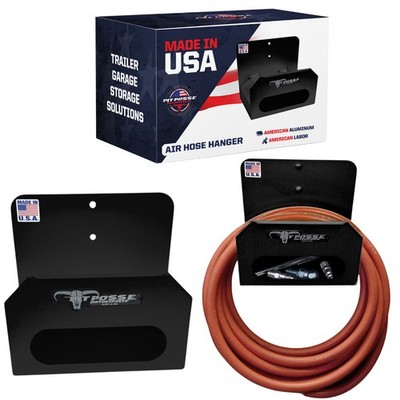 Pit Posse Made in USA Aluminum Air Hose Hanger Trailer Garage Rust Resistant