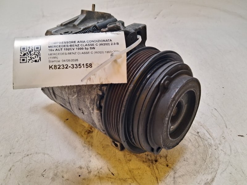 A0002307011 compresseur clim MERCEDES CLASSE C W202 111944 1993 K8232-335158