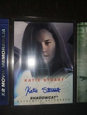 2003 Topps Marvel X-Men United Katie Stuart Shadowcat Auto, Autograph, Signed 