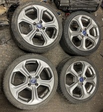 Ford Fiesta ST180 Alloy Wheels Set X4 17” Snowflakes GREY 4x108 Matching Tyres