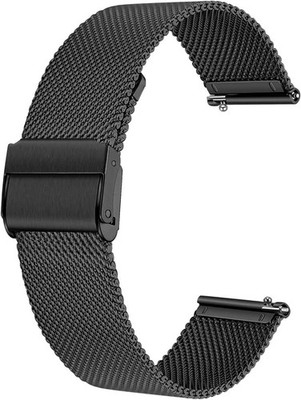 Milanaise Uhrenarmband aus Metall mit Schnellspanner für Herren/Damen