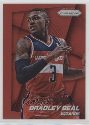 2014-15 Panini Prizm Red Prizm 3/49 Bradley Beal #19 5w5