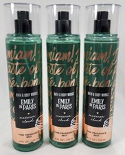 Bath Body Works EMILY IN PARIS MACARON CLOUD Fine Fragrance Mist 8 oz Lot of 3