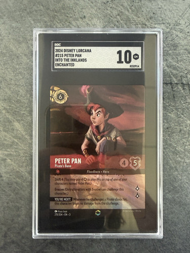 Peter Pan - Pirate's Bane graded SGC 10 for sale on eBay