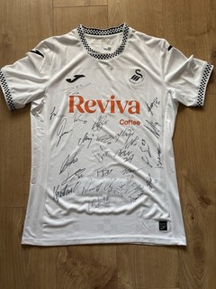 Signiertes Trikot Swansea City Squad Saison 25/26