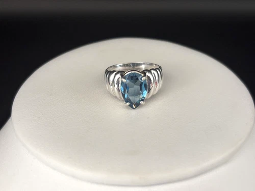 Group of 3 Vintage Sterling Silver (2) Rings & 1 Brooch 23.6 grams