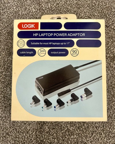 Logik HP Laptop 90w LNPHP24 power adapter Charger for 19V 90w 3M CABLE