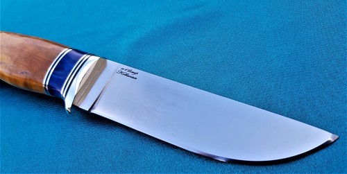 Cuchillo de caza al aire libre H12MF Nazarov Knives Rusia hecho a mano HRC64 Беркут - Imagen 5 de 16
