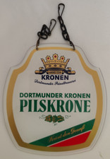 Zapfhahnschild Dortmunder Kronen Pilskrone