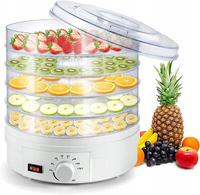 5-Layer Vegetable Meat Dehydrator Snack Food Desiccator for Fruits Veggies Meats