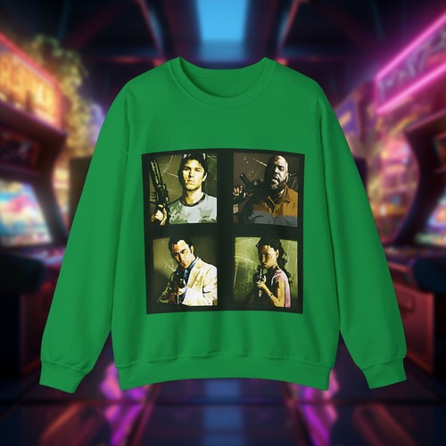 Unisex Left 4 Dead 2 Gaming Sweatshirt - Retro Gamer Style - Bild 2 von 46