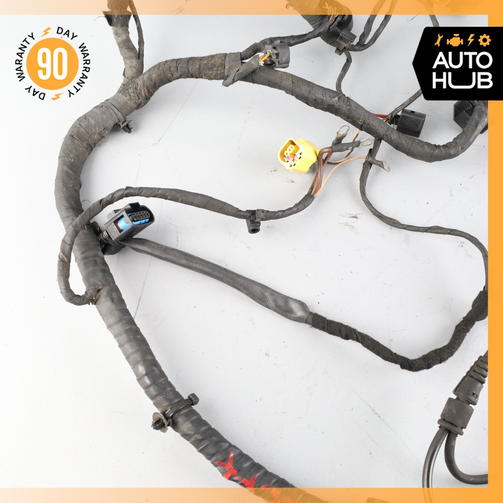 Bentley Continental Flying Spur Engine Motor Left Side Wiring Harness Cut 58k