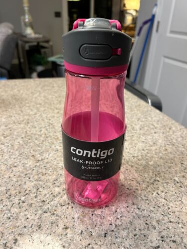 Contigo AUTOSPOUT Water Bottle - Pink 32 Oz New - Picture 1 of 1