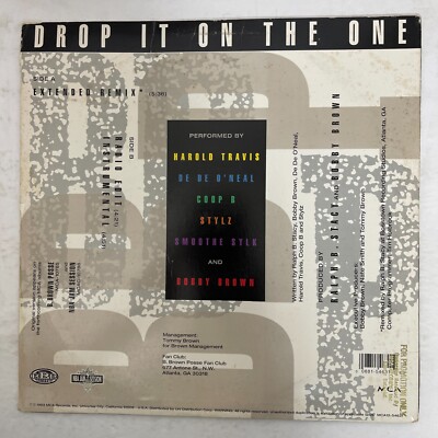 B. Brown Posse ‎– Drop It On The One Vinyl, LP 1993 MCA Records