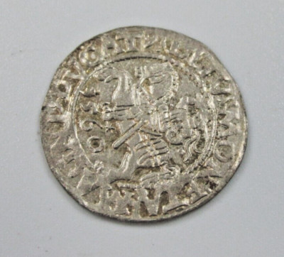 1560 Uncirculated Poland Lithuania 1/2 Grosza Q4C5