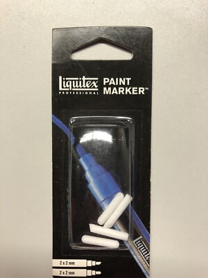 Liquitex 4690004 Professional Paint Marker Extra Markerspitzen Fein (4'er Set)
