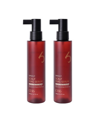 CH6 Sprout Scalp Ssag Serum 140ml + 140ml Special Care Red Edition