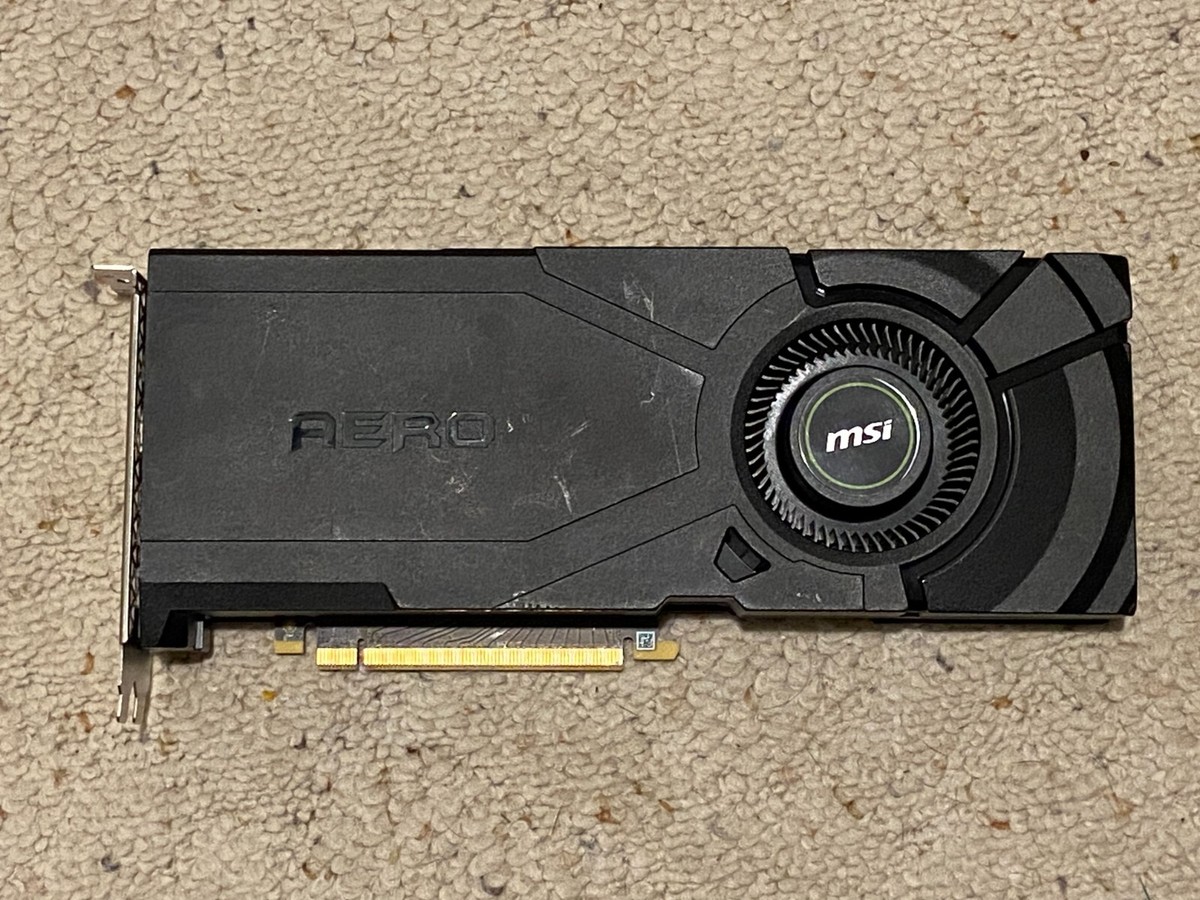 MSI NVIDIA GeForce RTX 2080 Super Aero 8GB GDRR6 Graphics