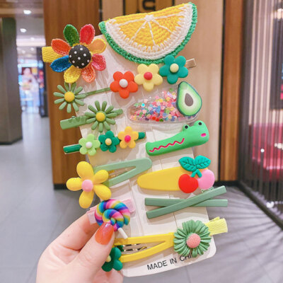 Image of Fruit hair clips anime