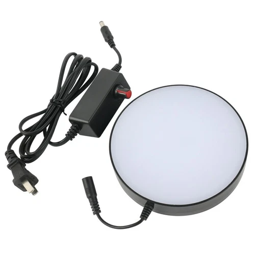 100V-240V Adjustable Brightness LED Ring Bottom Light Source Stereo Microscope - Bild 1 von 12