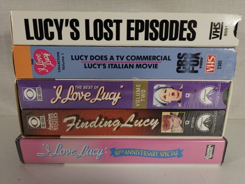 Best I Love Lucy Collection VHS Tapes, Lost Episodes, 50th Anniversary Lot - Picture 2 of 7
