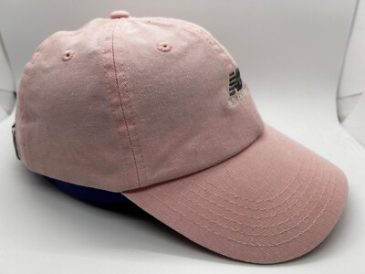 ハット +New Balance+ NBGDFS1103 Stacked Waffen Logo Ball Cap PINK N New Balance Cap Hat Women Adjustable 100% Cotton Pink | eBay