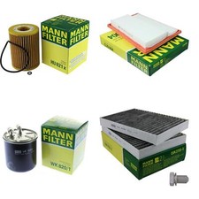 MANN-FILTER Inspektionspaket Filterset passend für Mercedes S-Klasse W221