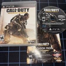 Advanced Warfare Call of Duty PS3 Play Station 3 Sony Tested Working
