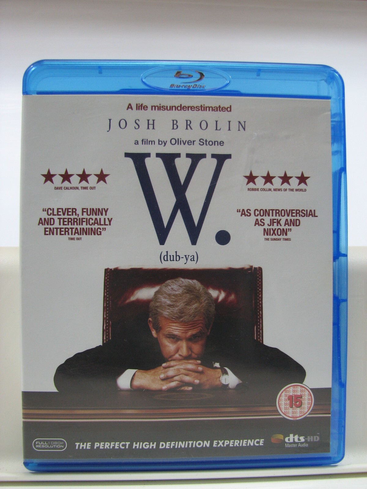W. (Blu-ray, 2009) Josh Brolin. REGION B