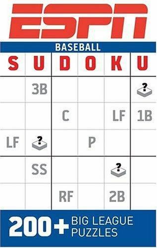 ESPN Baseball Sudoku By Michael Solomon 2006 Perfect For Sale Online 
