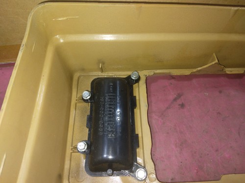 1984-1996 Jeep Cherokee XJ Comanche MJ Mini Center Console Tan Used OEM - Picture 15 of 19