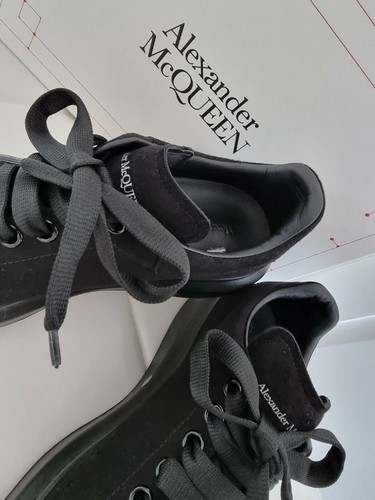 alexander mcqueen suede trainers