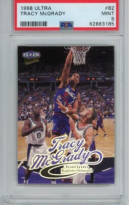 1998-99 Fleer Ultra #82 Tracy McGrady - Only 1 Higher - PSA 9 | eBay