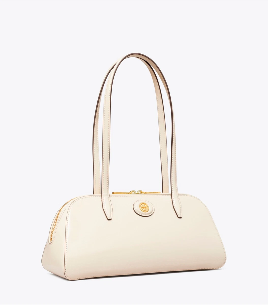 Tory Burch Robinson Spazzolato Shoulder Bag