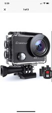 Crosstour CT9000 Sports Action Camera 4K 16MP WiFi 40M with Remote Control IP68
