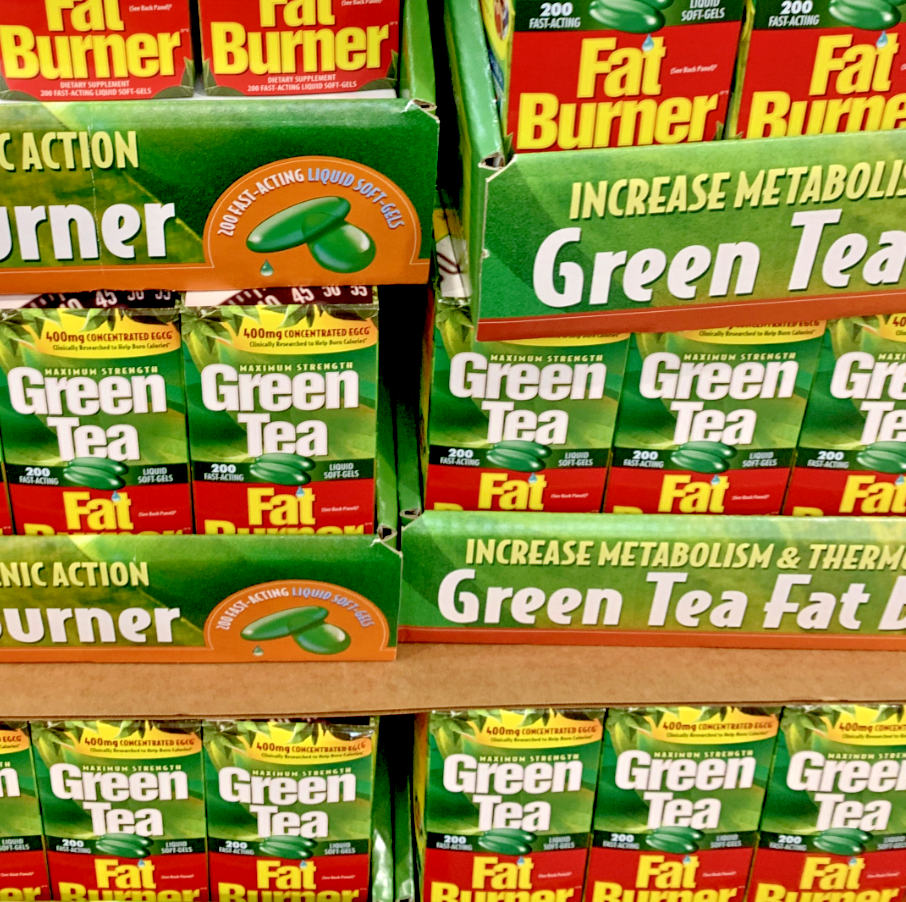 Applied Nutrition Green Tea Fat Burner 400mg EGCG Weight Loss Pills 200