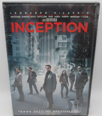 Inception (DVD, 2010) Leonardo DiCaprio / NEW, sealed, ships next business day!