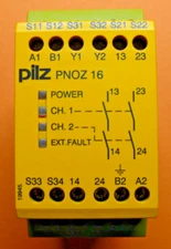 Pilz Safety Switchgear 774066 PNOZ 16 24VAC 24VDC 2n/o Used