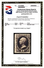 US Scott #162 Henry Clay 12c Stamp. Mint OGH. PSE Certified. CV $2200