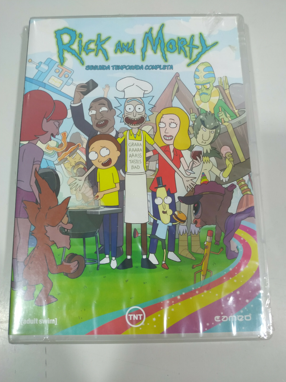 Rick And Morty Segunda Temporada 2 Completa - DVD Español Ingles Nueva - 3T