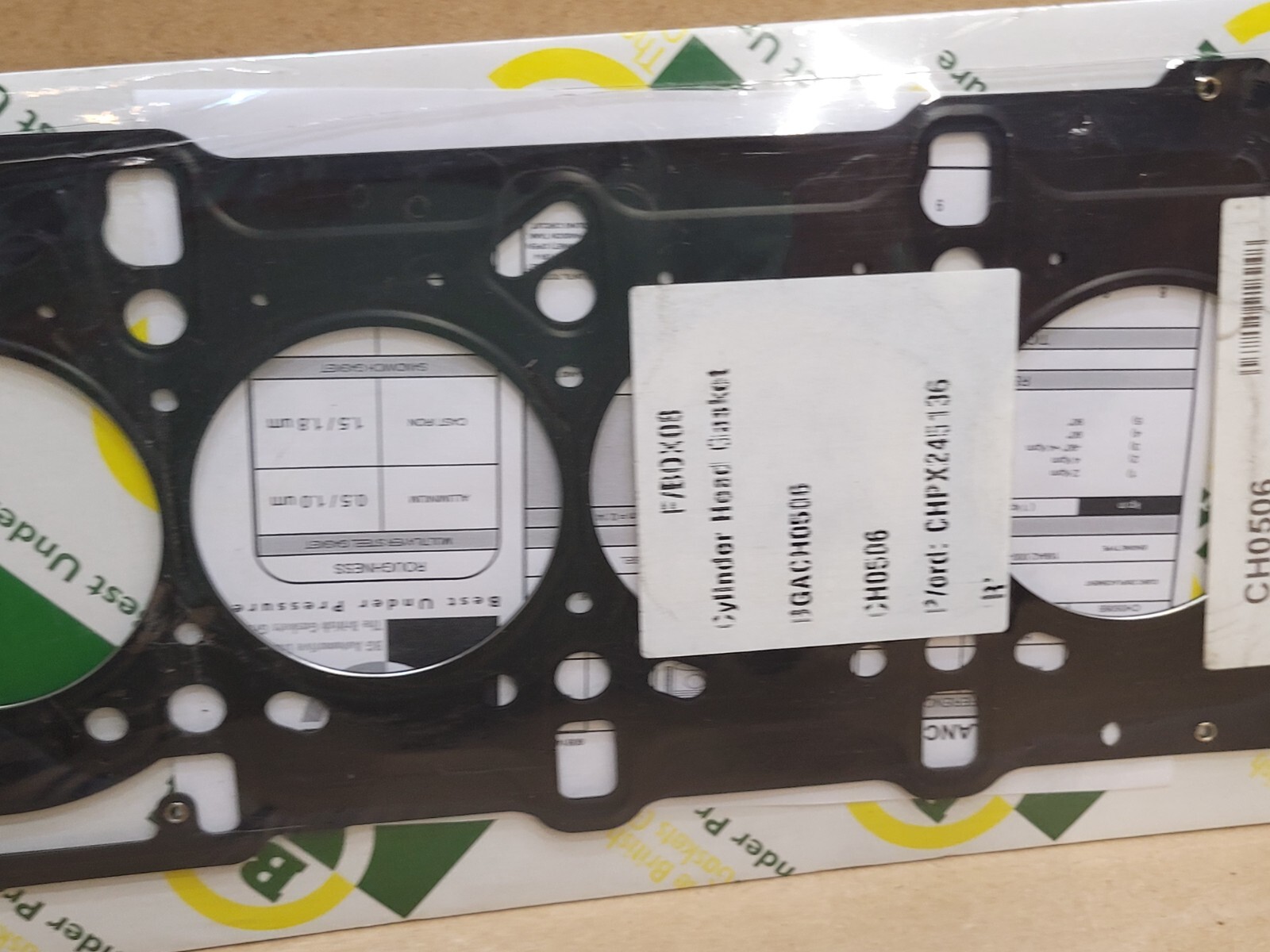 BGA CH0506 Cylinder Head Gasket For FIAT 1.2 93177249 55198843  