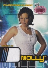 MOLLY HOLLY 2002 WWE Wardrobe Closet EVENT WORN WHITE BLOUSE * Very Rare! *