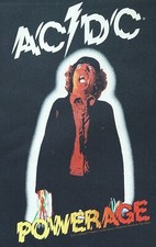 AC/DC POWERAGE Licensed Band Sew On Battle Jacket LARGE Back Patch
